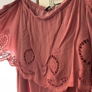 Off the shoulder dress